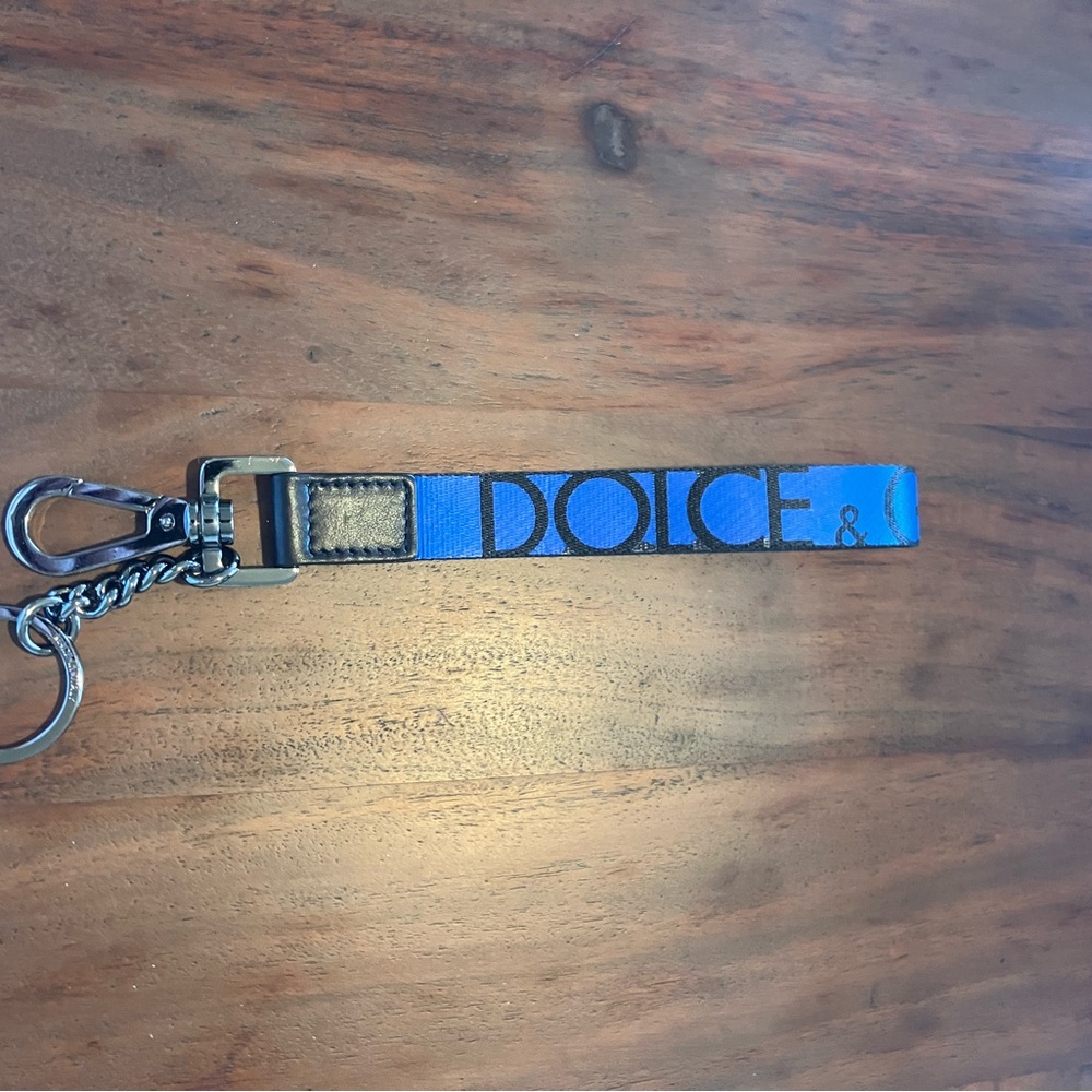 Dolce Blue Logo Keychain Strap - Picture 4 of 4